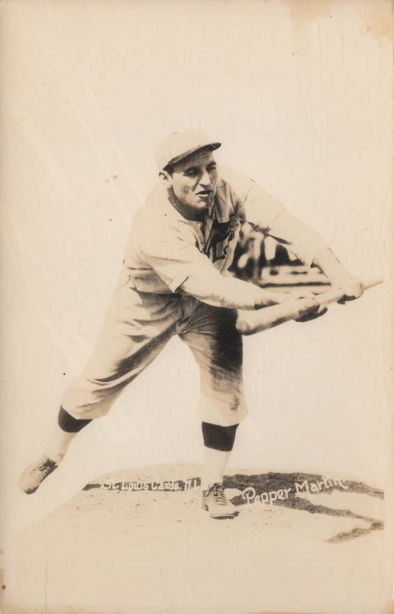 1933 Worch Cigar Pepper Martin # Baseball Card