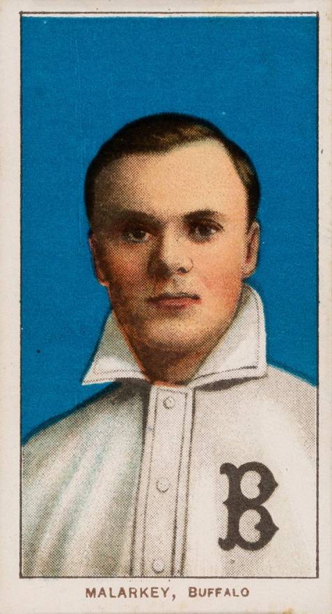 1909 White Borders Cycle 350 Malarkey, Buffalo #298 Baseball Card