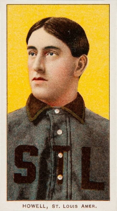 1909 White Borders Cycle 350 Howell, St. Louis Amer. #223 Baseball Card