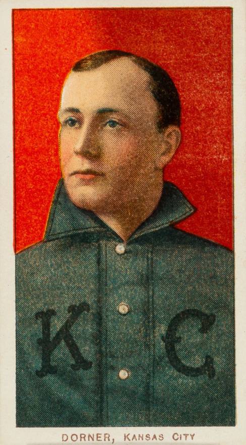 1909 White Borders Cycle 350 Dorner, Kansas City #141 Baseball Card