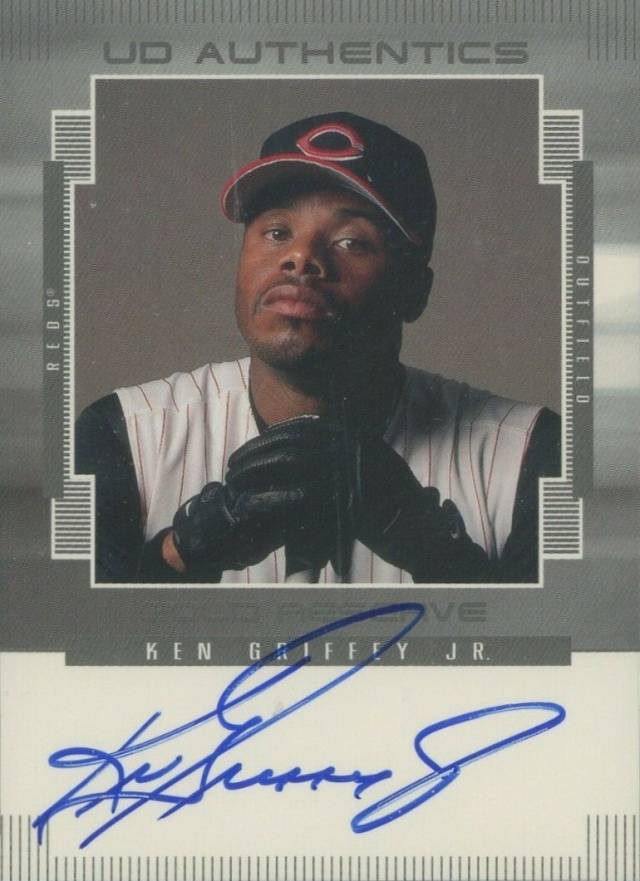 2000 Upper Deck Gold Reserve UD Authentics Ken Griffey Jr. #KG Baseball Card