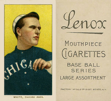 1909 White Borders Lenox-Black White, Chicago Amer. #504 Baseball Card