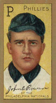 1911 Gold Borders Hindu John Rowan #174 Baseball Card