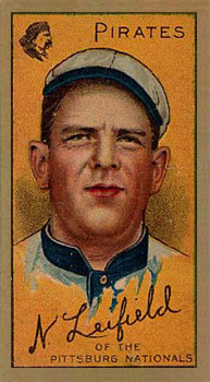 1911 Gold Borders Hindu A. Leifield #122 Baseball Card