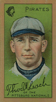 1911 Gold Borders Hindu Thomas Leach #119 Baseball Card