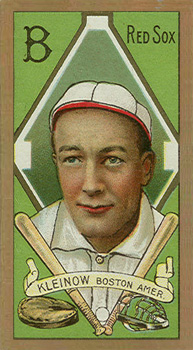 1911 Gold Borders Hindu Red Kleinow #109 Baseball Card