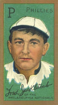 1911 Gold Borders Hindu Fred Jacklitsch #101 Baseball Card