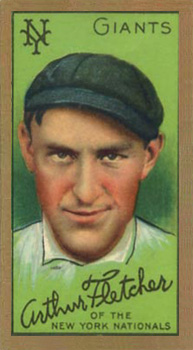 1911 Gold Borders Hindu Arthur Fletcher #69 Baseball Card