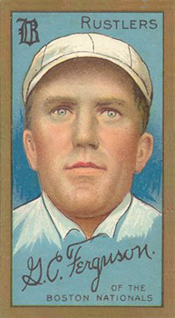 1911 Gold Borders Hindu G. C. Ferguson #67 Baseball Card