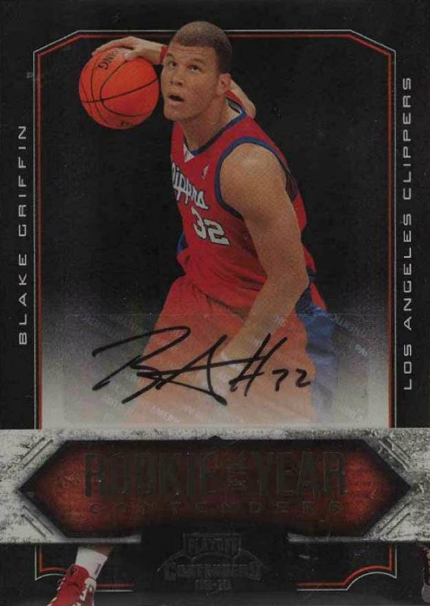 2009 Playoff Contenders Rookie of the Year Contenders Blake Griffin #1 Basketball Card