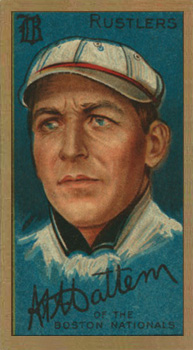 1911 Gold Borders A. A. Mattern #134 Baseball Card