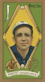 1911 Gold Borders Broadleaf Back Freddy Parent #162 Baseball Card