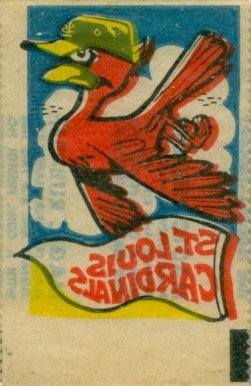 1961 Topps Magic Rub-Offs St. Louis Cardinals # Baseball Card