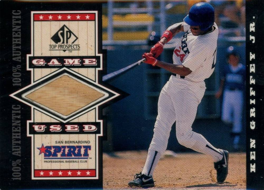 2000 SP Top Prospects Game Used Ken Griffey Jr. #G-JR Baseball Card