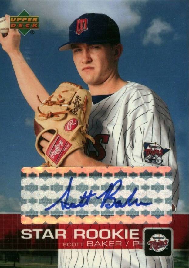 2003 Upper Deck Prospect Premieres Scott Baker #53 Baseball Card