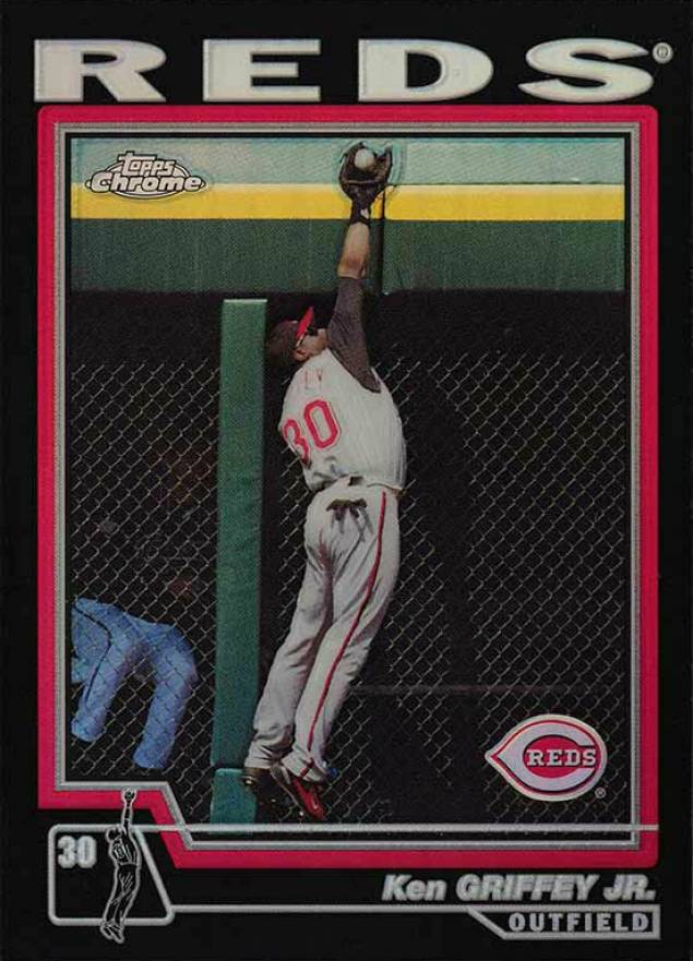 2004 Topps Chrome Ken Griffey Jr. #268 Baseball Card