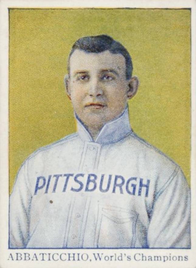 1910 Tip Top Bread Ed Abbaticchio # Baseball Card