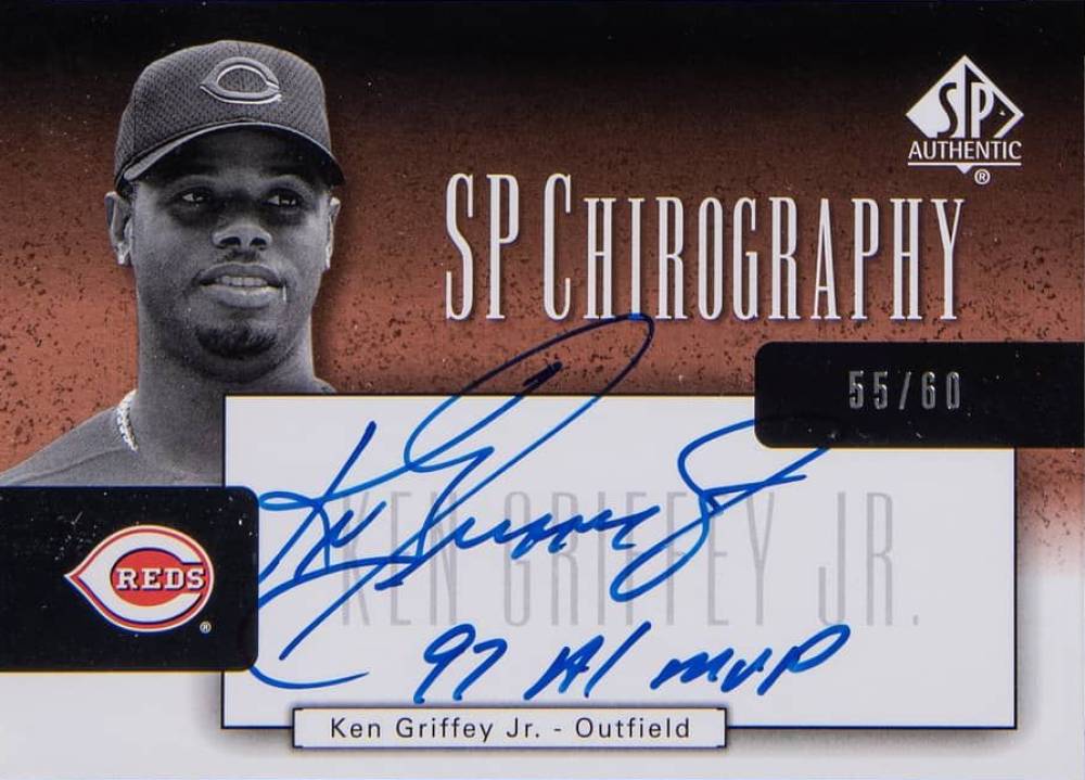 2004 SP Authentic Chirography Ken Griffey Jr. #CA-KG Baseball Card