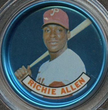 1965 Old London Coins Richie Allen # Baseball Card