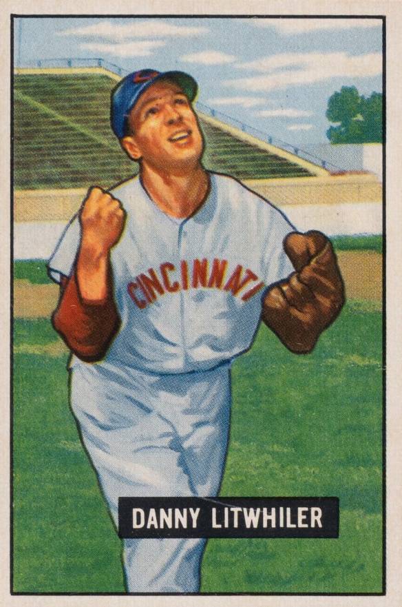 1951 Bowman Danny Litwhiler #179 Baseball Card