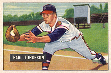 1951 Bowman Earl Torgeson #99 Baseball Card