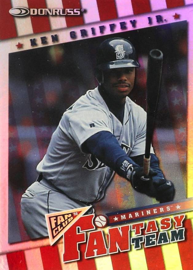 1998 Donruss Fantasy Team Ken Griffey Jr. #2 Baseball Card