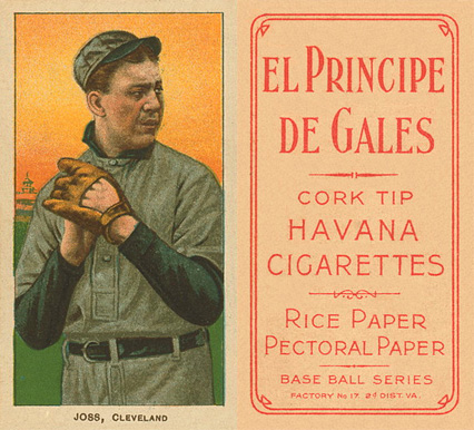 1909 White Borders El Principe De Gales Joss, Cleveland #244 Baseball Card