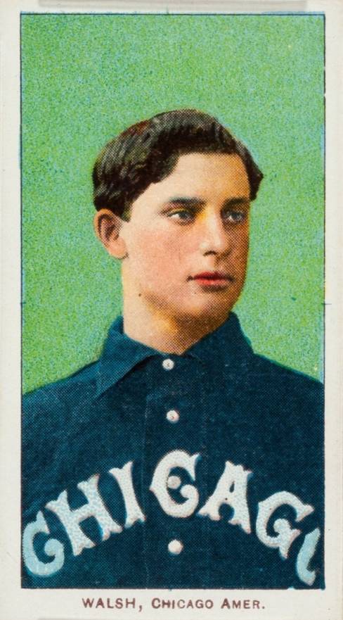 1909 White Borders Sovereign Walsh, Chicago Amer. #499 Baseball Card