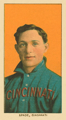 1909 White Borders Ghosts, Miscuts, Proofs, Blank Backs & Oddities Spade, Cincinnati #455 Baseball Card