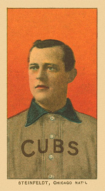 1909 White Borders Ghosts, Miscuts, Proofs, Blank Backs & Oddities Steinfeldt, Chicago Nat'L #463 Baseball Card