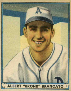 1941 Play Ball Albert Brancato #43 Baseball Card