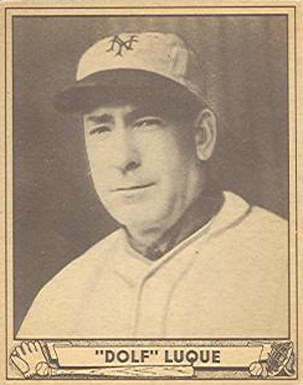 1940 Play Ball "Dolf" Luque #231 Baseball Card