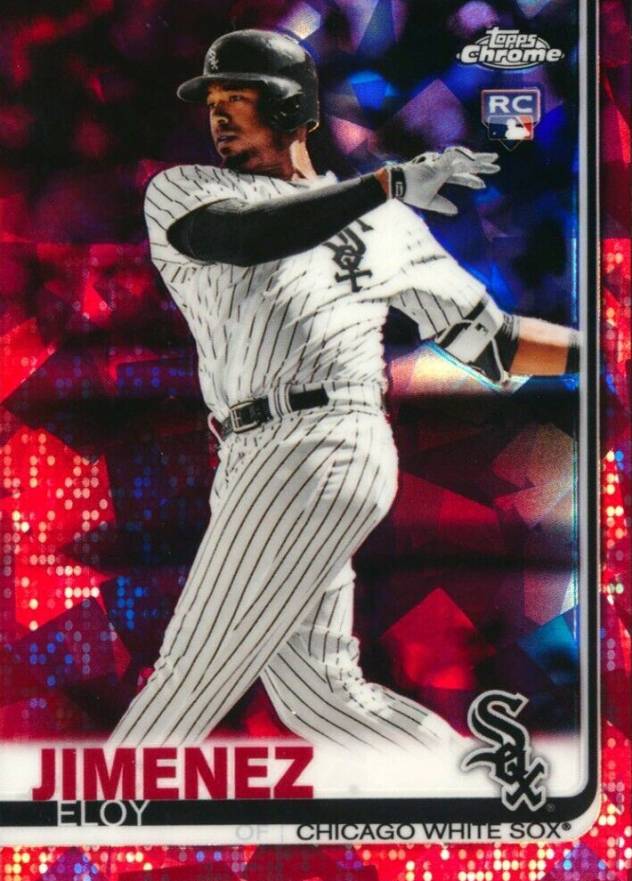 2019 Topps Chrome Sapphire Edition Eloy Jimenez #670 Baseball Card