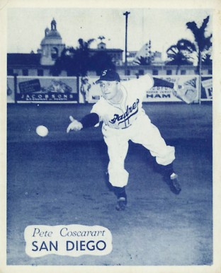 1949 Hage's Dairy Pete Coscarart # Baseball Card