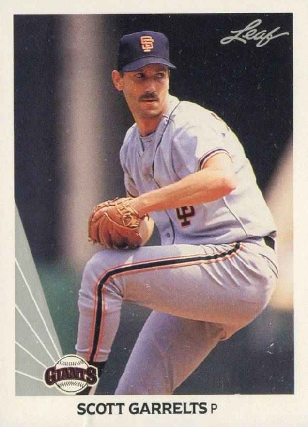 1990 Leaf Scott Garrelts #41 Baseball Card