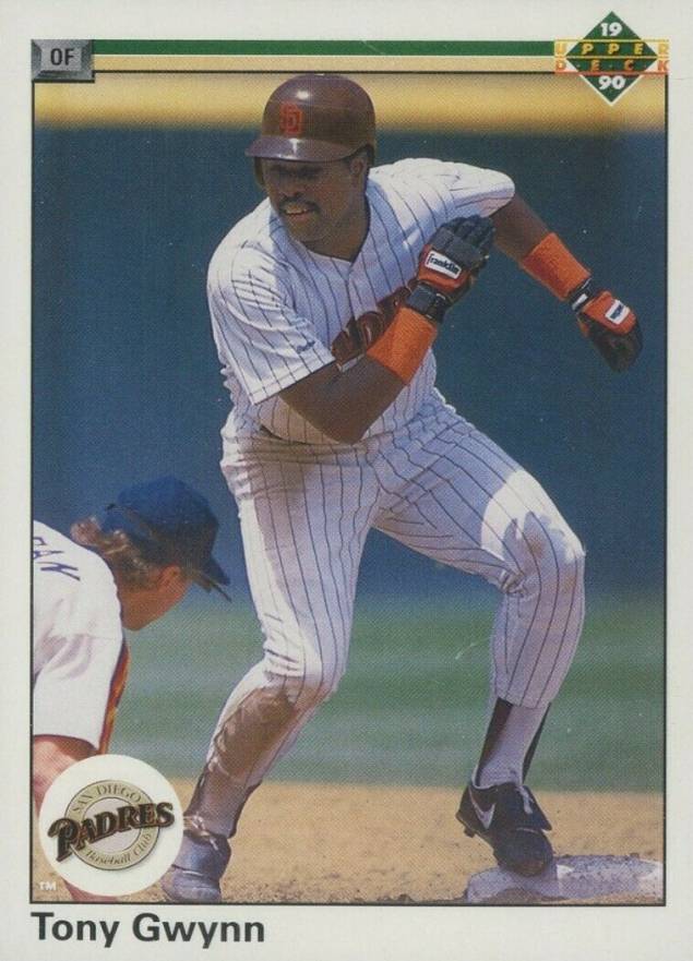 1990 Upper Deck Tony Gwynn #344 Baseball Card