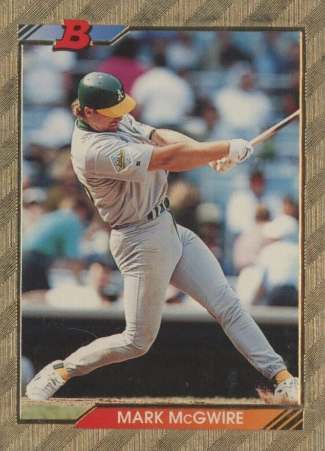 1992 Bowman Mark McGwire #620 Baseball Card