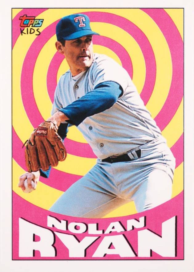 1992 Topps Kids Nolan Ryan #127 Baseball Card