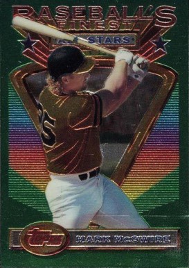 1993 Finest Mark McGwire #92 Baseball Card