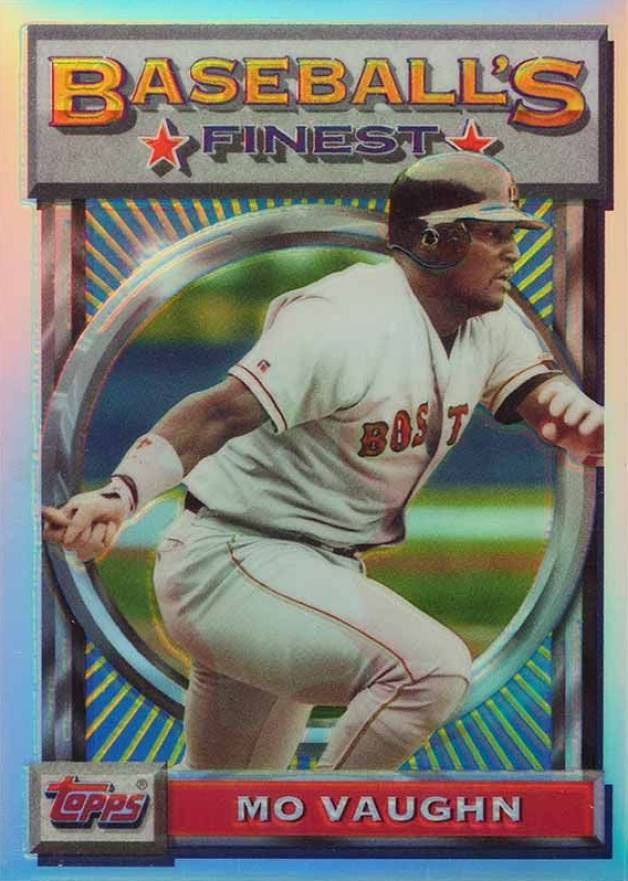 1993 Finest Mo Vaughn #165 Baseball Card