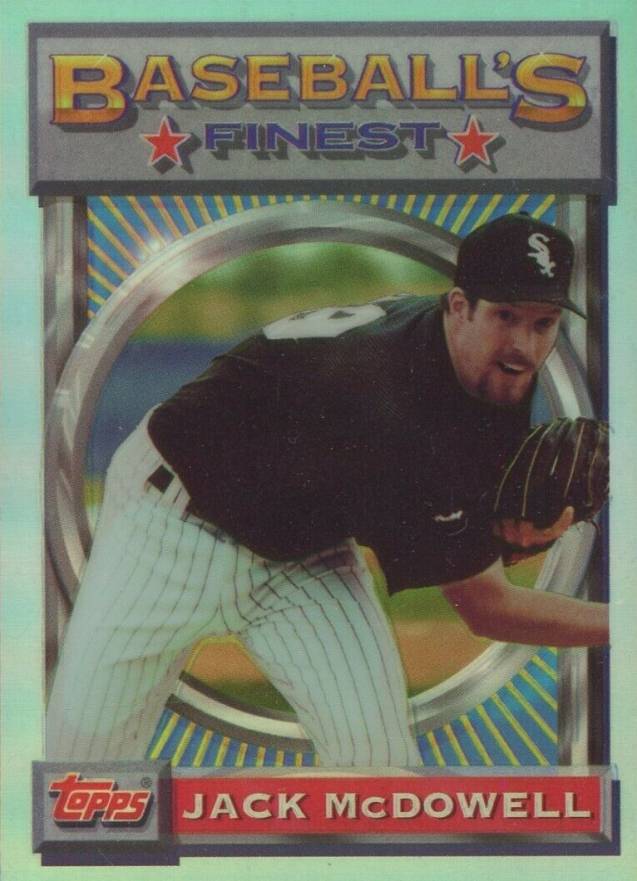 1993 Finest Jack McDowell #172 Baseball Card