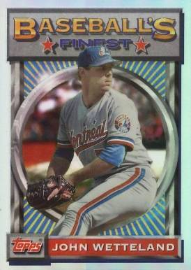 1993 Finest John Wetteland #129 Baseball Card