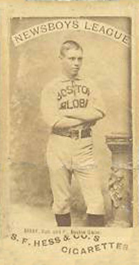 1888 S.F. Hess Newsboys League (Minors) Bibby #2 Baseball Card