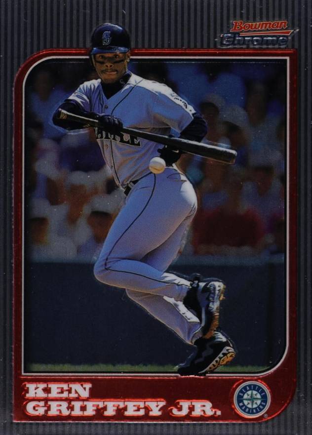 1997 Bowman Chrome Ken Griffey Jr. #12 Baseball Card