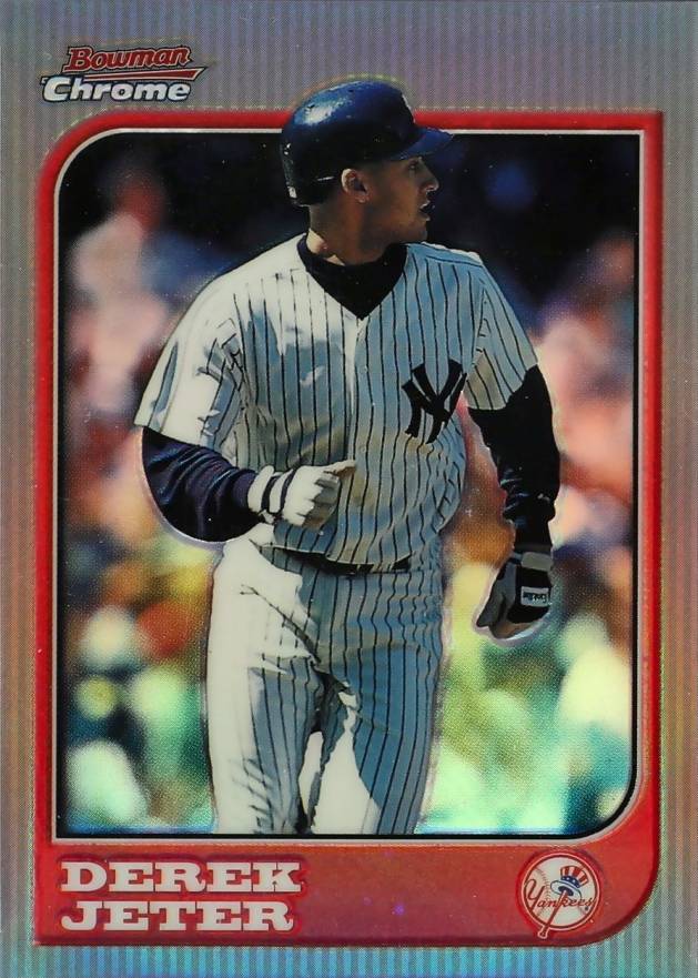 1997 Bowman Chrome Derek Jeter #1 Baseball Card