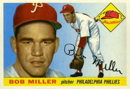 1955 Topps Bob Miller #157 Baseball Card