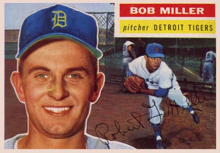 1956 Topps Bob Miller #263 Baseball Card