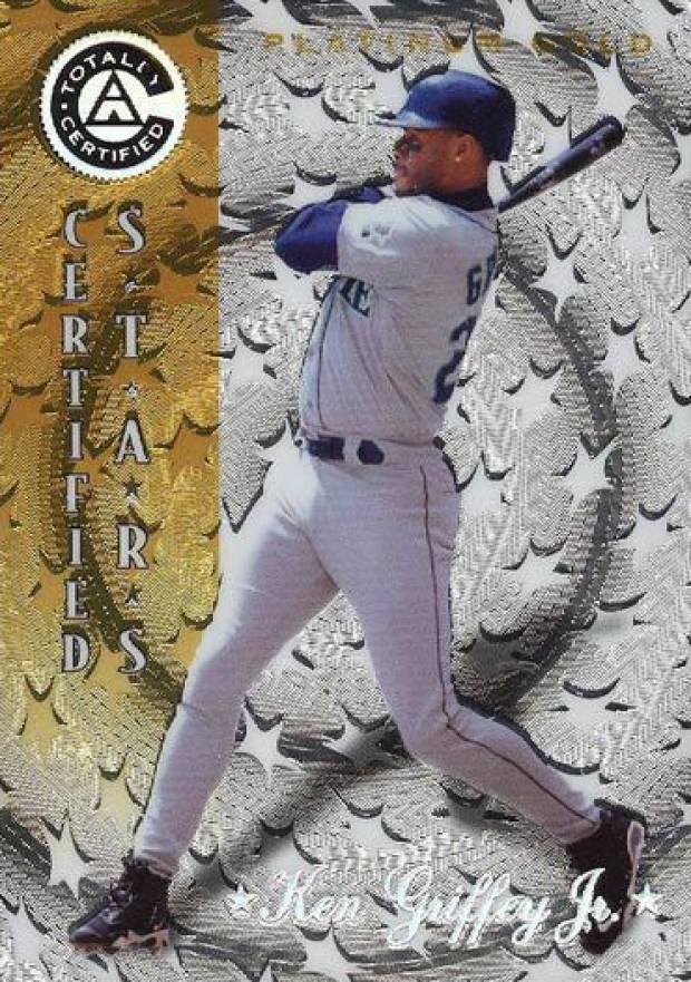 1997 Pinnacle Totally Certified Ken Griffey Jr. #136 Baseball Card