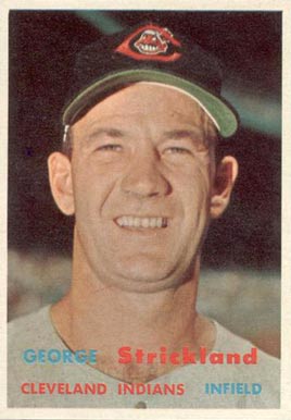 1957 Topps George Strickland #263 Baseball Card