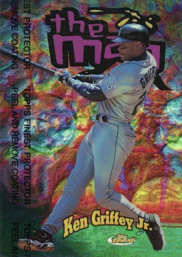 1998 Finest the Man Ken Griffey Jr. #TM1 Baseball Card